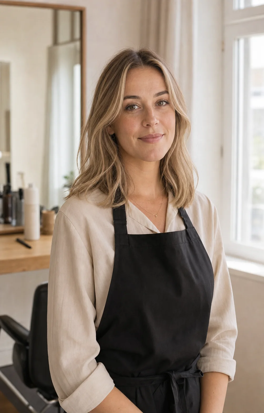 Porträt von Sophie Brunner, Coiffeuse bei Ritual.